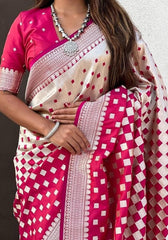 Ishita Rani Banarasi Silk saree