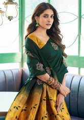 Himani B.green Kanjivaram Silk Saree