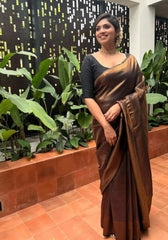 Kavya Black Banarasi Silk Saree