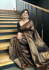 Kavya Black Banarasi Silk Saree