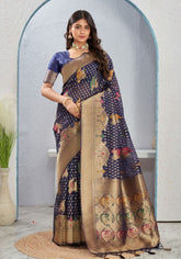 Zalak Organza saree