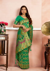 Sanskriti Orgenza Silk Saree