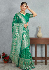 Janaki Rama Banarasi Soft Silk saree