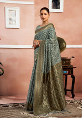 Anushree Linen saree