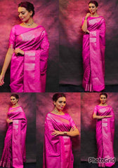 Suhani Rani Banarasi Silk Saree