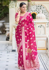 Radharani Rani Banarasi Silk Saree