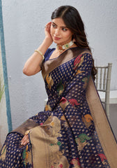 Zalak Organza saree