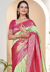 Vedika Banarasi Silk Saree