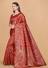 Pravina Banarasi Silk Saree