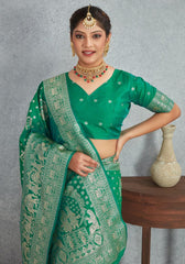 Janaki Rama Banarasi Soft Silk saree