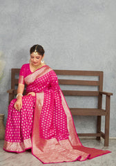 Charmi Rani Banrasi Soft Silk Saree