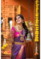 Devangi Kanjivaram Silk Saree