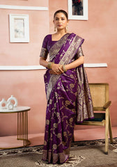 Palak Banarasi Silk Saree