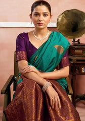 Nayanthara Kanchipuram Silk Saree