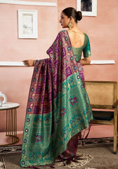 Anupama Bandhej Silk Saree