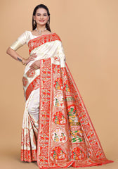 Ishani Banarasi Silk Saree