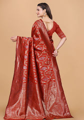 Pravina Banarasi Silk Saree