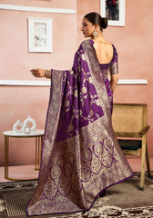 Palak Banarasi Silk Saree