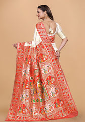 Ishani Banarasi Silk Saree