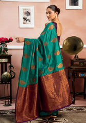 Nayanthara Kanchipuram Silk Saree
