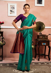Nayanthara Kanchipuram Silk Saree