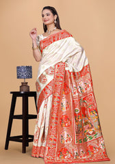 Ishani Banarasi Silk Saree