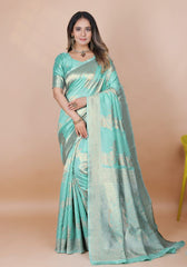 Aura Banarasi Silk Saree