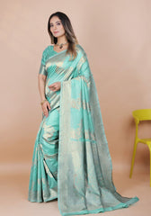 Aura Banarasi Silk Saree