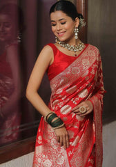 Aaradhya Banarasi silk saree