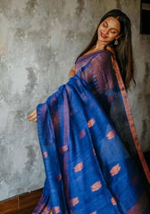 Anvika Linen saree