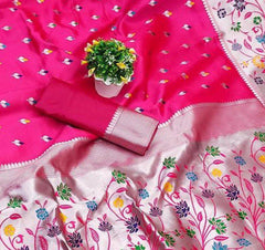 Aanya Gajari Paithni Silk Saree