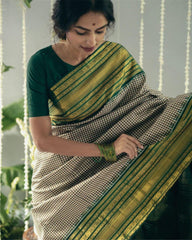 Wamika Kanchipuram Silk Saree