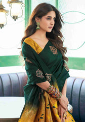 Himani B.green Kanjivaram Silk Saree