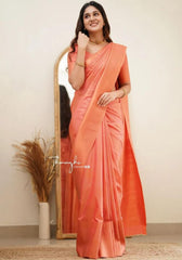 Nimisha Gajari Banarasi Silk Saree