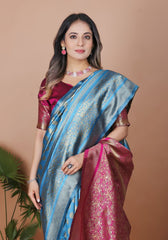 Kiara  Banarasi Silk Saree