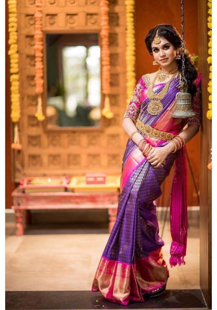 Devangi Kanjivaram Silk Saree