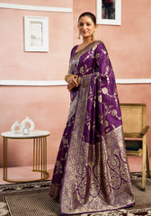 Palak Banarasi Silk Saree