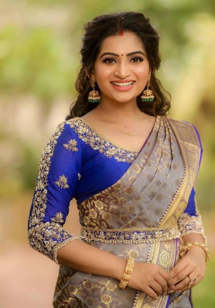 Hemani Kanjivaram Silk Saree