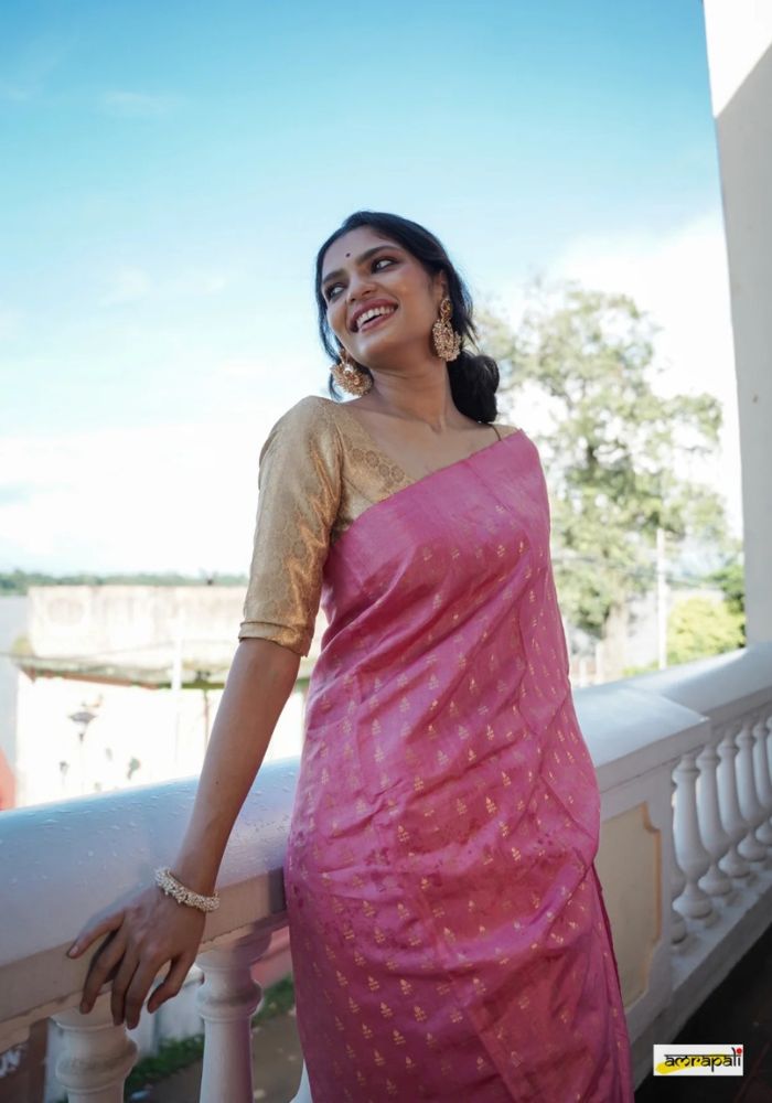 Khushi Gajari Banarasi Silk Saree