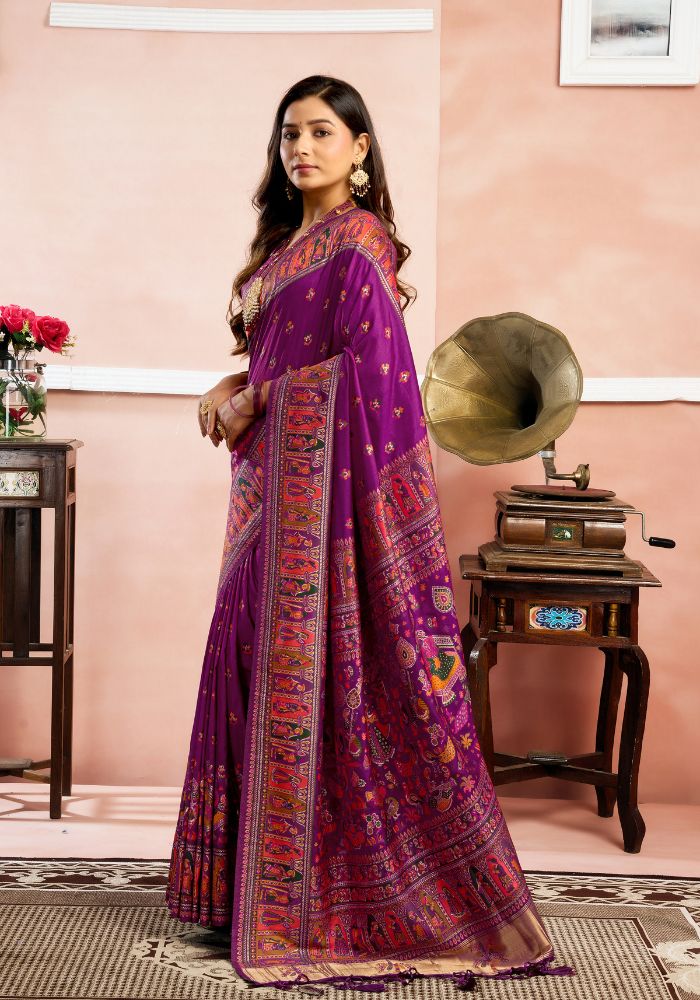 Rajlakshmi Nylon Silk saree