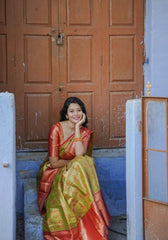 Roopshree Red Kanjivaram Silk Saree