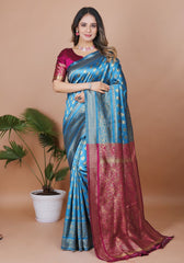 Kiara  Banarasi Silk Saree