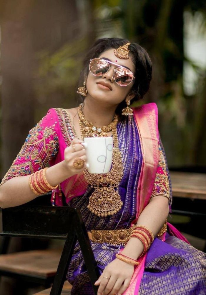 Devangi Kanjivaram Silk Saree