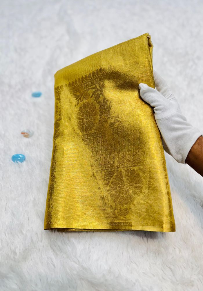 Heera Gold Tissue Silk Saree