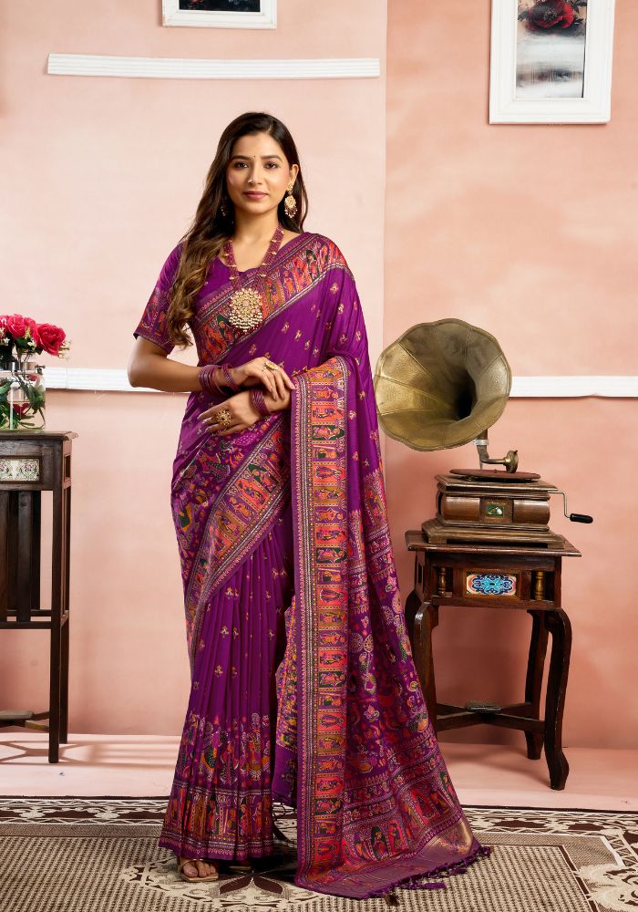 Rajlakshmi Nylon Silk saree