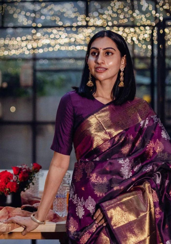 Kavitha Kanjivaram Saree