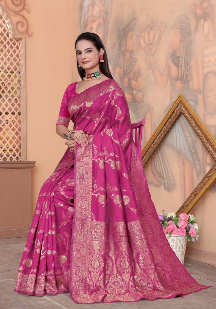 Palak Rani Banarasi Silk Saree