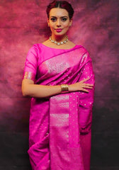 Suhani Rani Banarasi Silk Saree