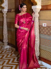 Raveena Ruby Rani Banarasi Silk Saree