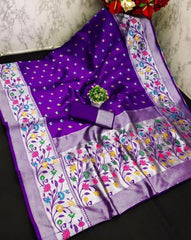 Aanya Purpal Paithni Silk Saree
